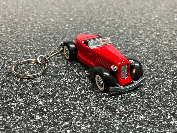 Auburn 852 Keychain Diecast Car Hot Wheels Matchbox