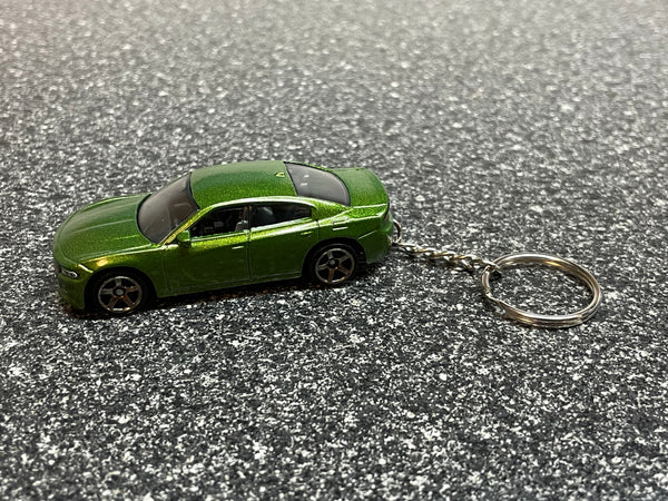 Dodge Charger Hemi SRT Keychain Diecast Car Matchbox Hot Wheels