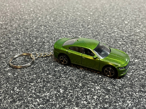 Dodge Charger Hemi SRT Keychain Diecast Car Matchbox Hot Wheels