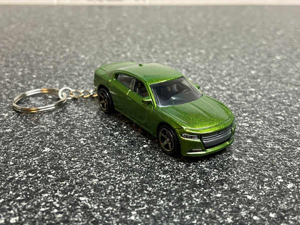 Dodge Charger Hemi SRT Keychain Diecast Car Matchbox Hot Wheels