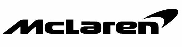 2x McLaren Logo Vinyl Sticker Decal 4" 6" 8" 10" 12" 16" 20" 24" 30"  Multiple Colors