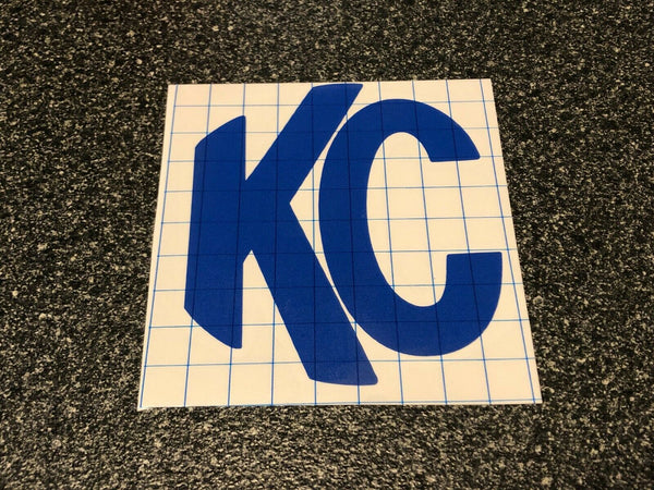 2x KC Hilites Logo 5328 FLEX ERA1 Era 1 Overlay Vinyl Decal Sticker Light Cover