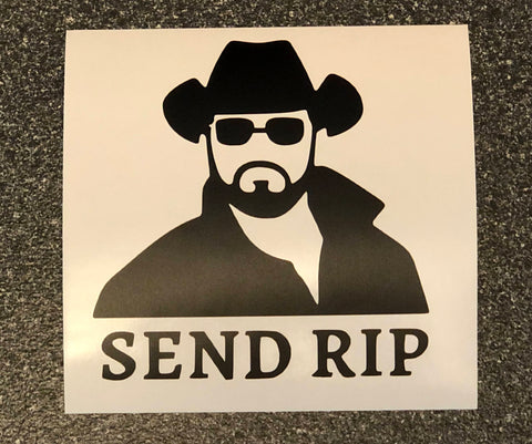 Send Rip Vinyl Decal Sticker 3" 5" 8" 12"