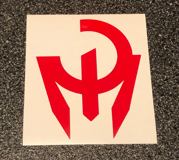 Patrick Mahomes Symbol Logo Kansas City Chiefs Vinyl Decal Sticker 2" 3" 4" 5" 8" 10" Multiple Colors