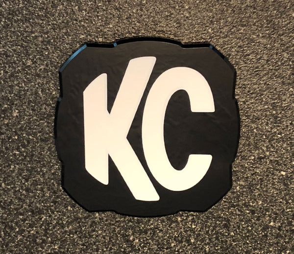 2x KC Hilites Logo 5325 FLEX ERA 4 Overlay Vinyl Decal Sticker Light Cover