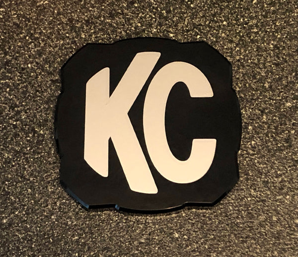 2x KC Hilites Logo 5325 FLEX ERA 4 Overlay Vinyl Decal Sticker Light Cover