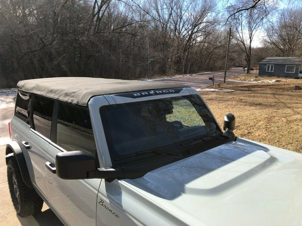 Bronco Horse Above Windshield Vinyl Decal Sticker 36" x 4" Multiple Colors Available