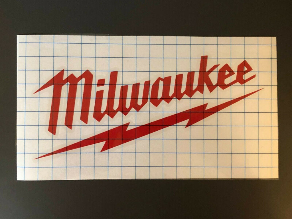 Milwaukee Tools Logo Vinyl Decal Sticker 6 8 12 18 or 24 M12 M18 –  Stickers_4u