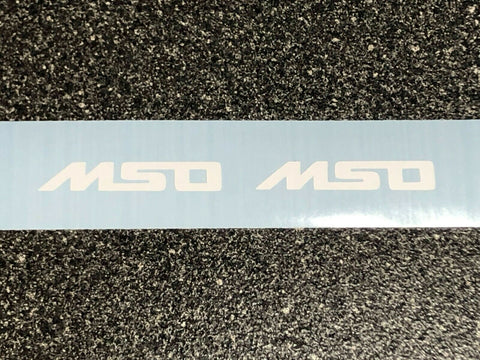 2x McLaren MSO 3" Vinyl Decal Sticker Multiple Colors Available