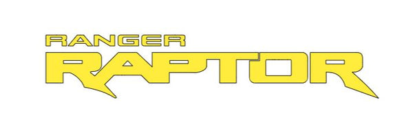 2x Ford Ranger Raptor  Logo Vinyl Decal Sticker 24" or 12"
