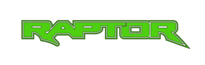 Ford Raptor R Font Ford Raptor Logo Font