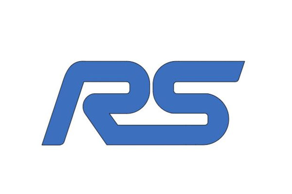 Ford Focus RS Logo Vinyl Decal Sticker Multiple Colors and Sizes