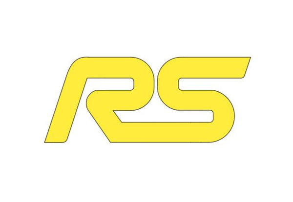 Ford Focus RS Logo Vinyl Decal Sticker Multiple Colors and Sizes