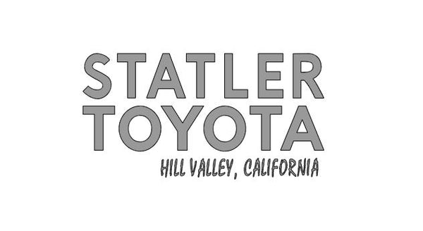 Statler Toyota Emblem Back To The Future Logo Vinyl Sticker Decal BTTF